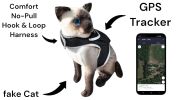 Mini GPS Dog Collar Android App Compatible Tracking Device Waterproof Size:S